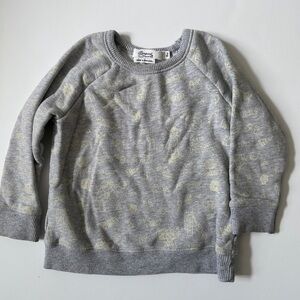 18M Bonpoint Gray Cotton Sweatshirt